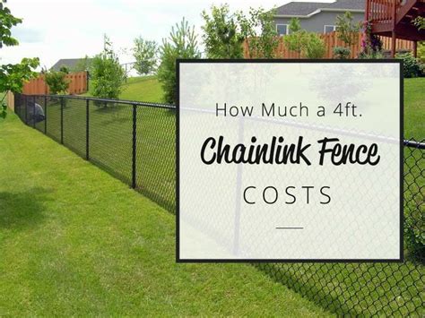 How Can You Fix Issues With Chain Link Fence Cost to Install?